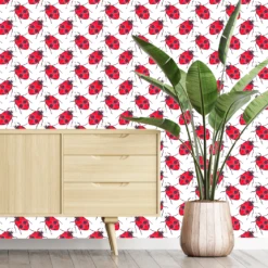 Miss Lady Bug Wallpaper