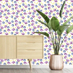 Purple Rings Wallpaper