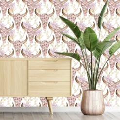 Boho Bull Skull Wallpaper