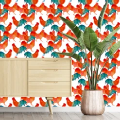 Rooster Doodle Do Wallpaper