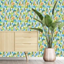 Fox In The Woods Wallpaper