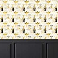 Champagne With Tiffany Wallpaper