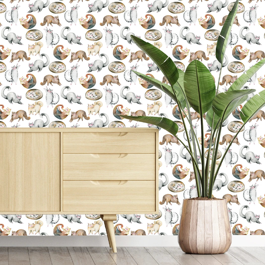 Feline Collective Wallpaper