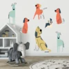 Pack Of Poochies Wall Decal Set