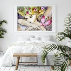 Butterfly Beauty Watercolour Wall Art