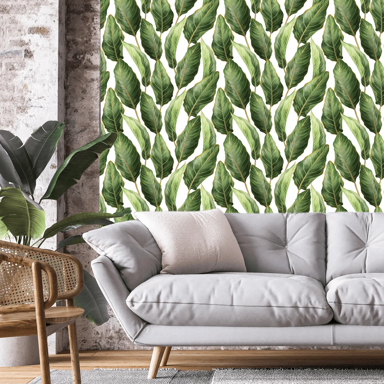 Big Leaf Love Wallpaper