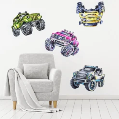 Tuff Truck Wall Decal Set