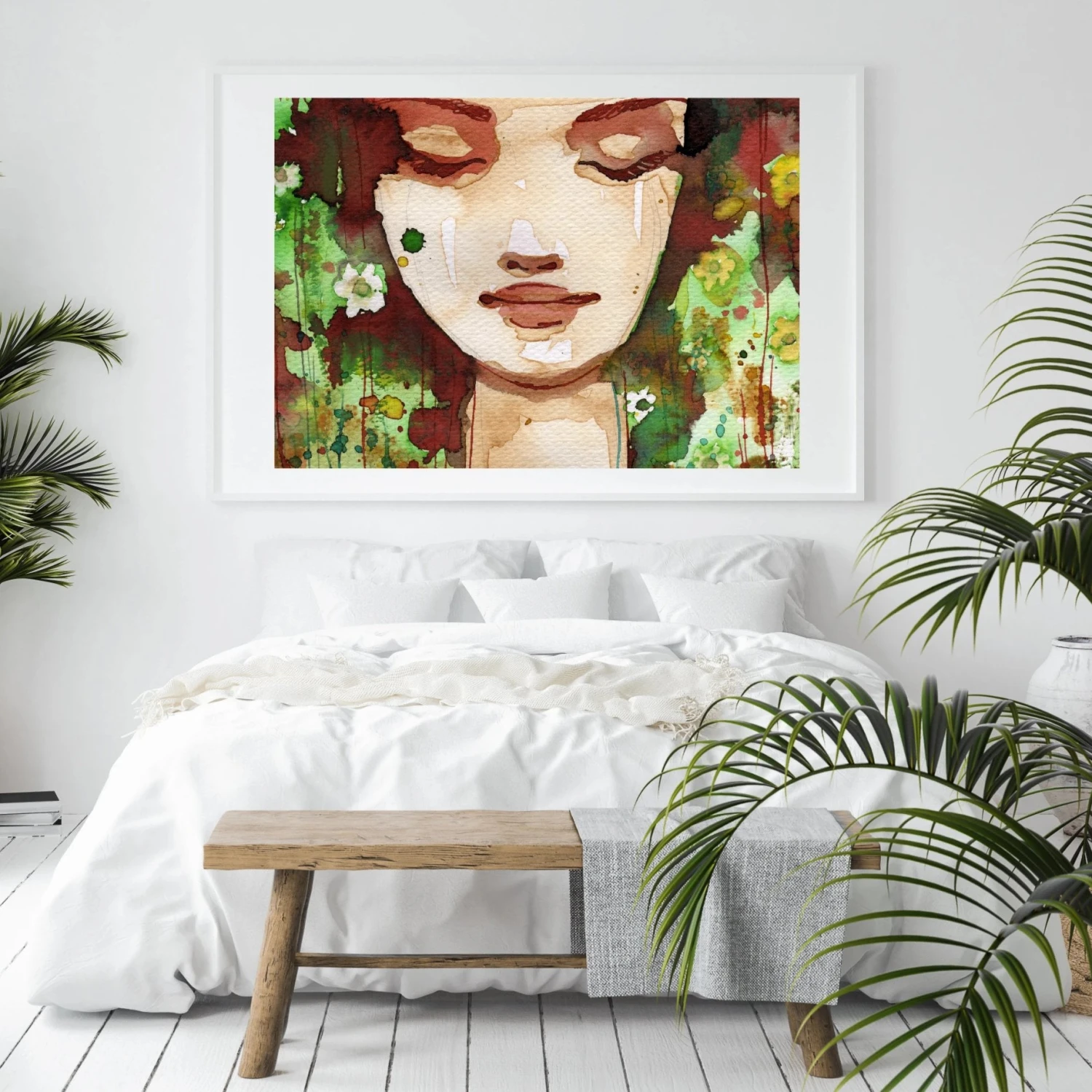 Breathless Watercolour Wall Art