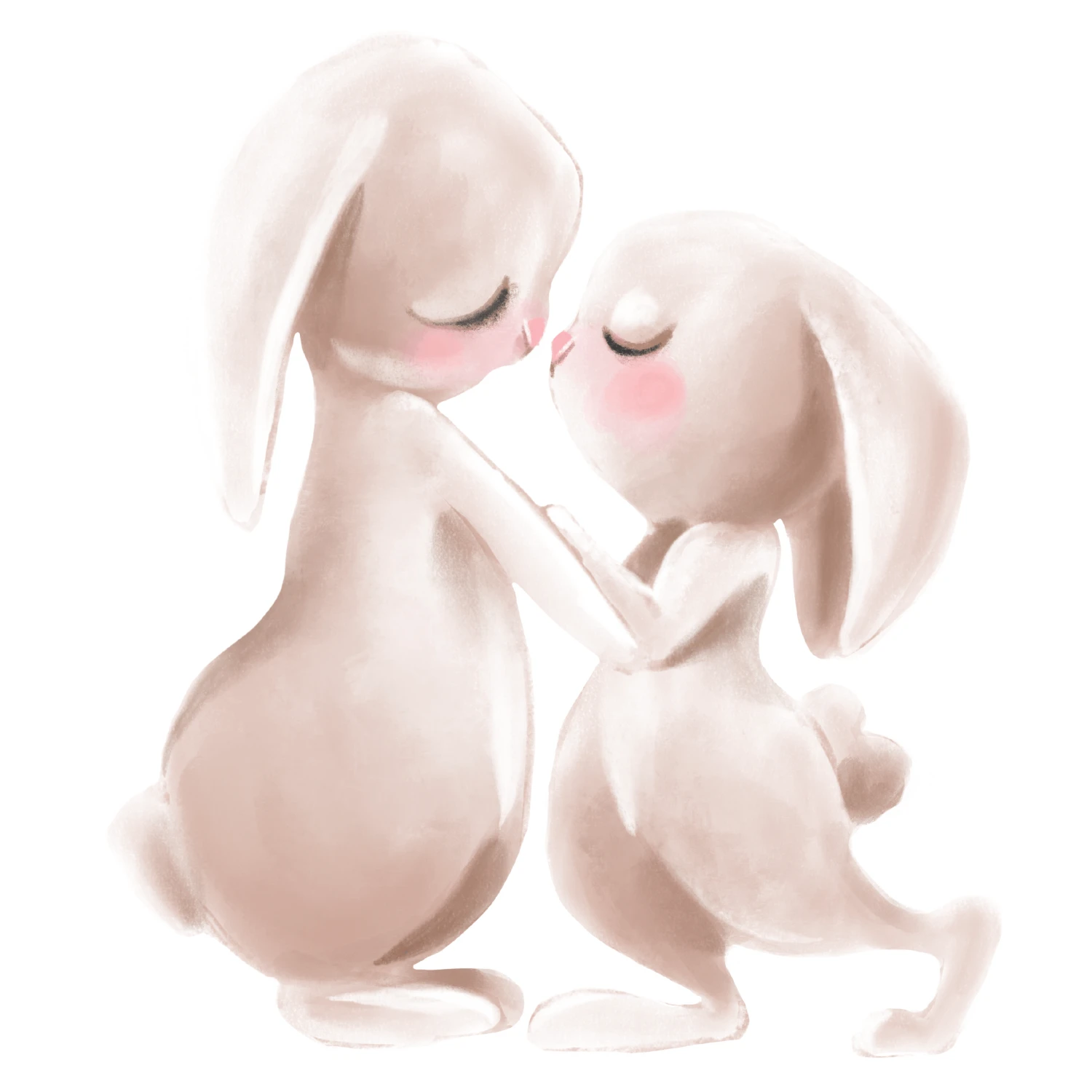 Bunny Kiss Wall Decal - Image 3