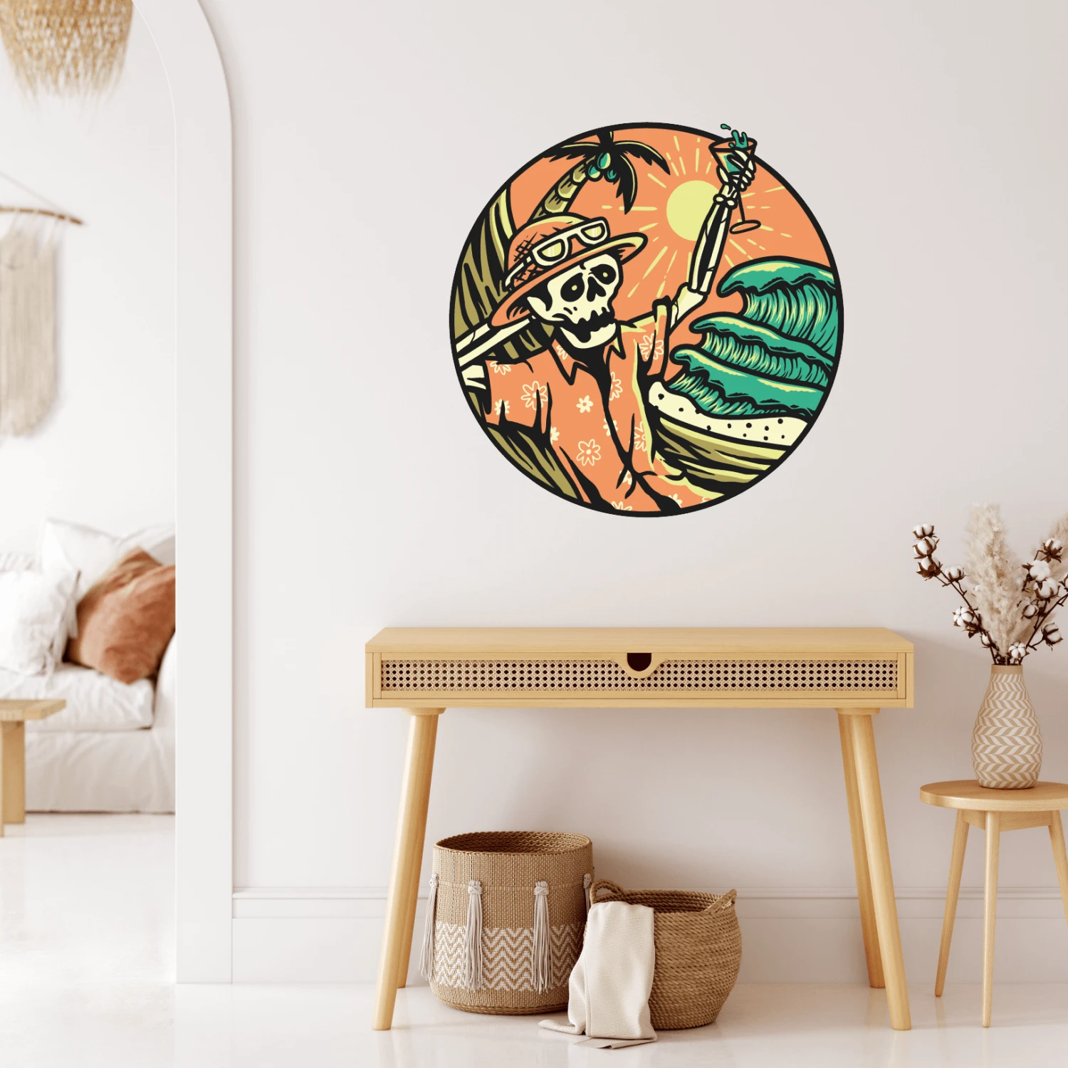 Surf Safari Wall Decal (5 Colours) - Image 3