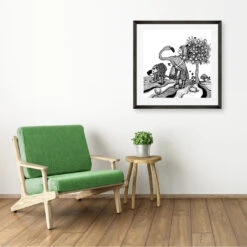 Wonderland Croquet Wall Art