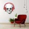 Beats Skull Wall Decal