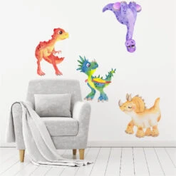 Dinosaur Junior Wall Decal Set