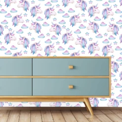 Unicorn Dreaming Wallpaper