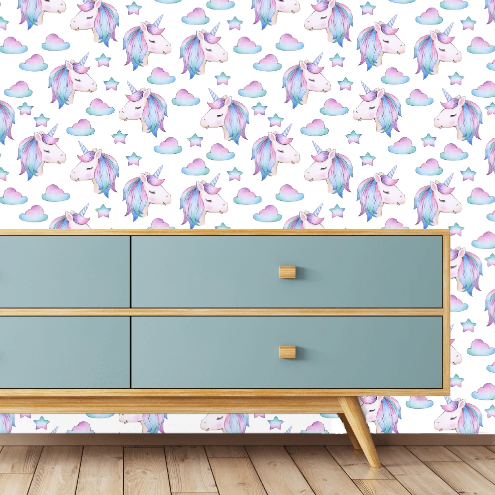 Unicorn Dreaming Wallpaper