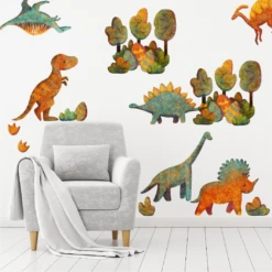 Roarsome Dinosaur Wall Decal Set