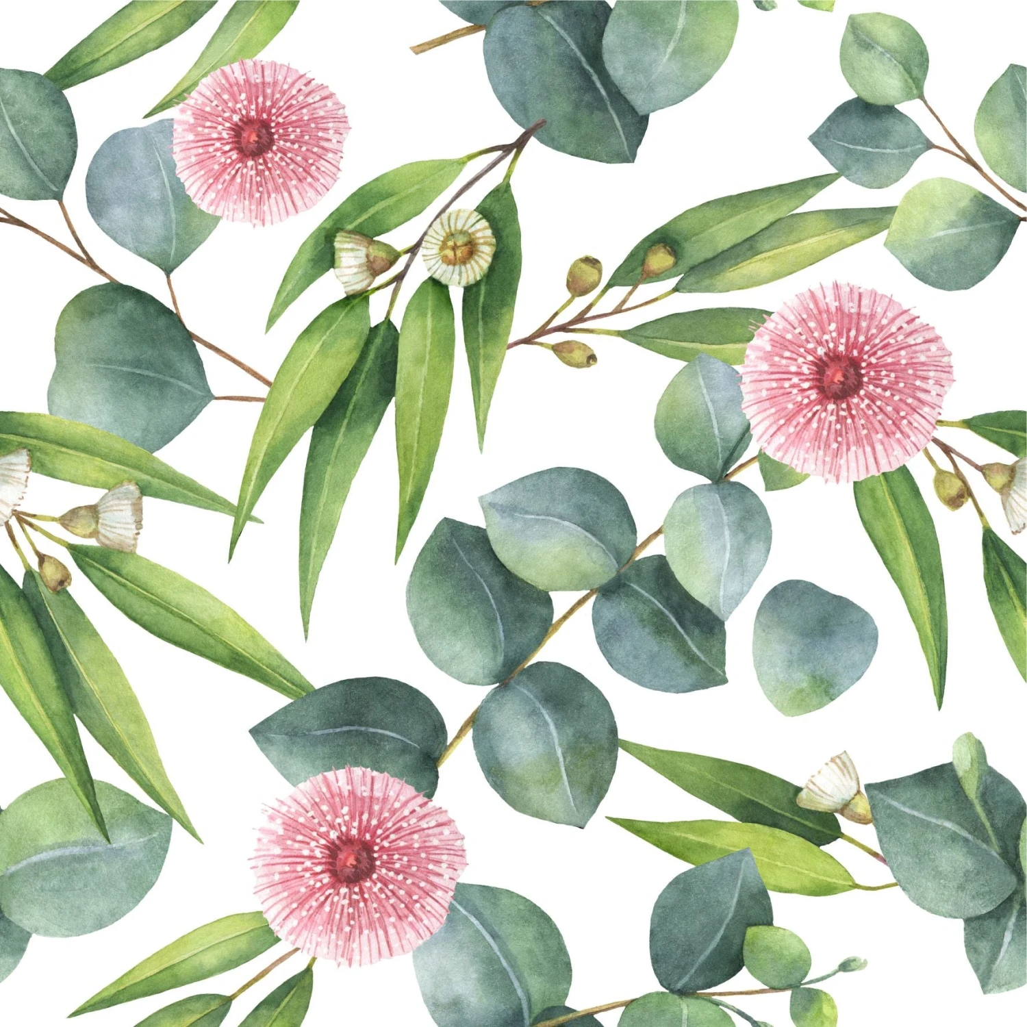 Eucalyptus Bloom Wallpaper - Image 2