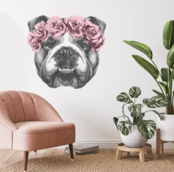 Desire Dog Wall Decal