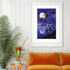 Full Moon Wall Art