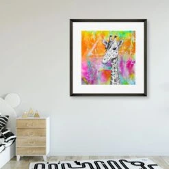 Giant Giraffe Wall Art