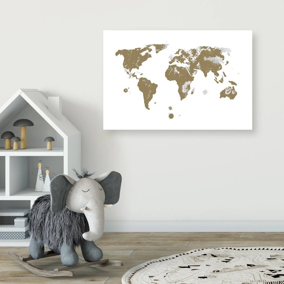 World Map Wall Art - Image 5