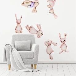 Bonnie Bunny Wall Decal Set