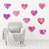 Bright Heart Wall Decal Set