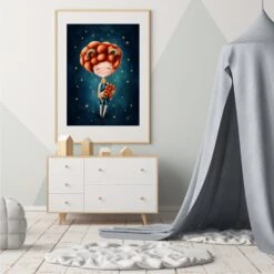 Zodiac Star Sign Leo Wall Art