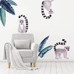 Lovable Lemaar Wall Decal Set