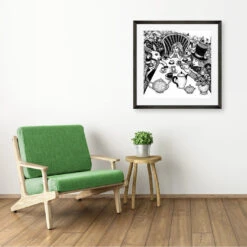 Wonderland Tea Party Wall Art