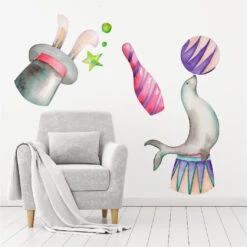 Magic Show Wall Decal Set