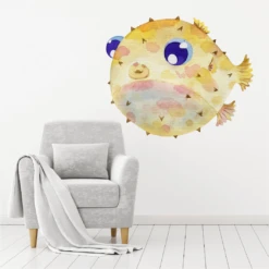 Puffer Fish Pete Wall Decal