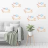 Unicorn Pigs Might Fly Wall Decal Set