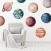 Solar System Wall Decal Set