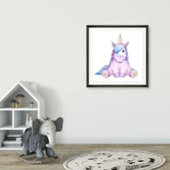 Precious Unicorn Wall Art