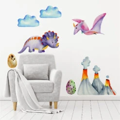 Dinosaur Pals Wall Decal Set