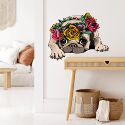 Pugalicious Wall Decal