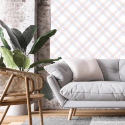 Rainbow Tartan Wallpaper