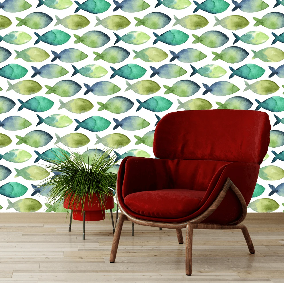 School Of Fish Wallpaper