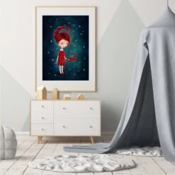 Zodiac Star Sign Scorpio Wall Art