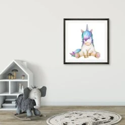 Shy Guy Unicorn Wall Art