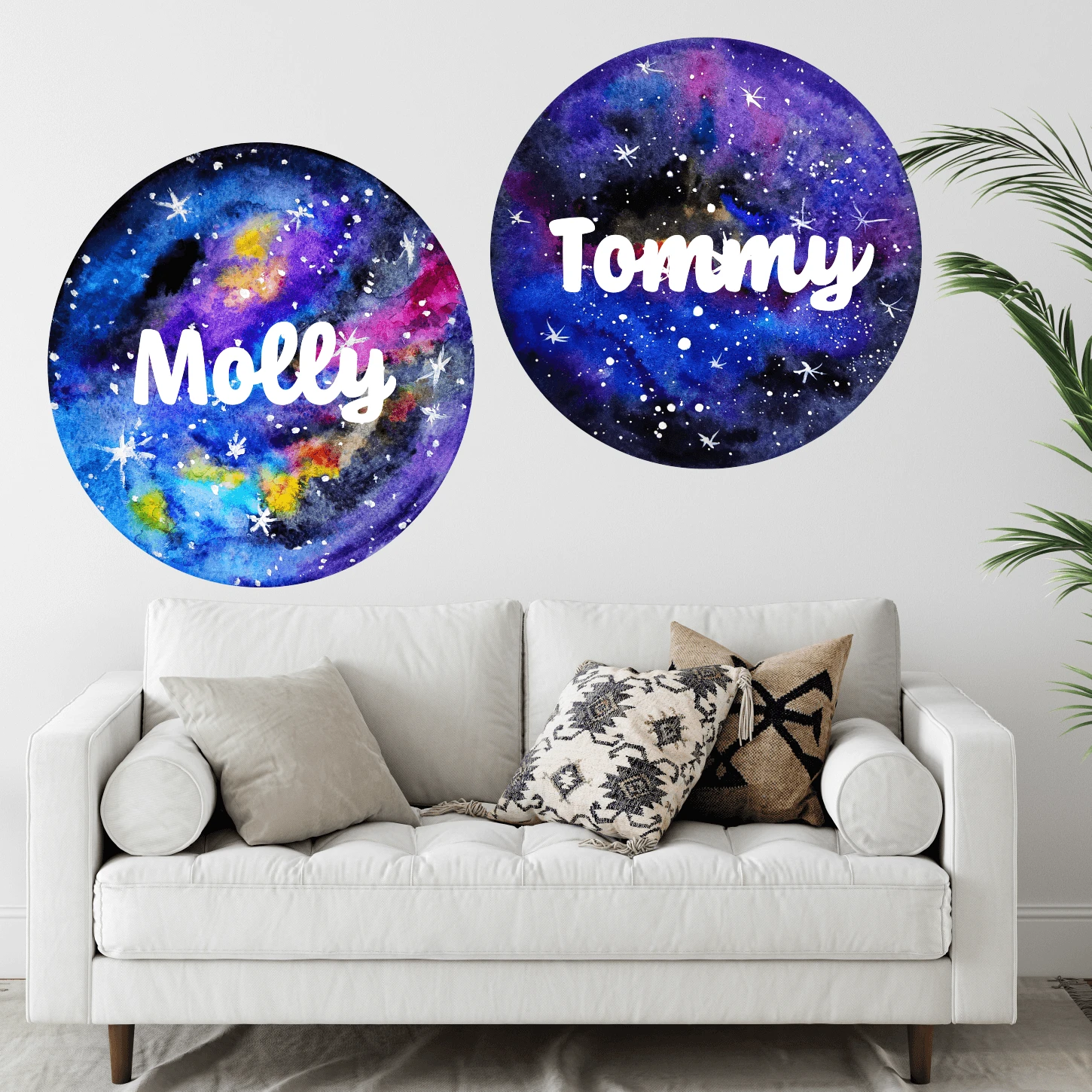 Space Galaxy 'Personalised' Wall Decals - Image 5
