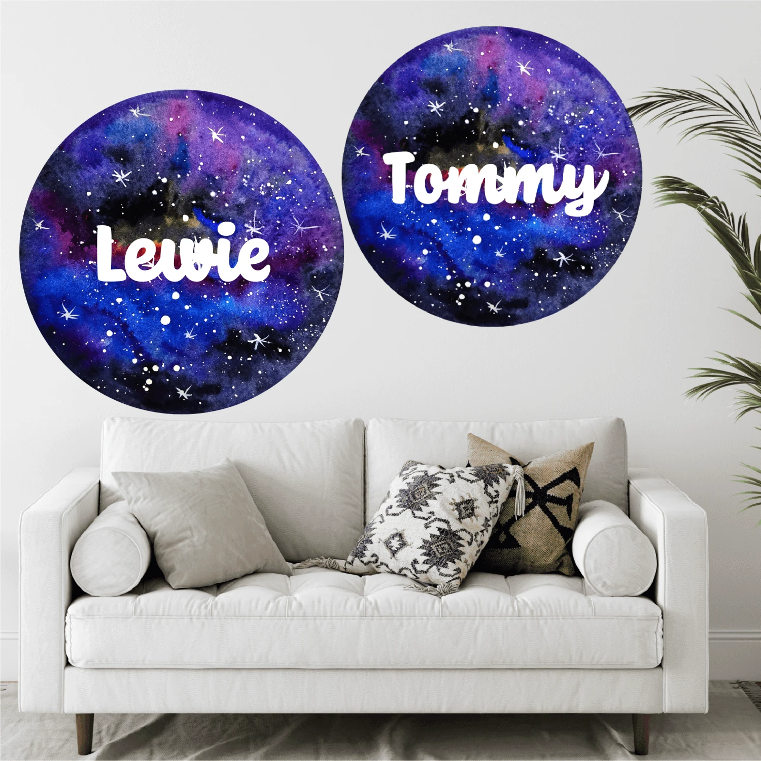 Space Galaxy 'Personalised' Wall Decals - Image 4