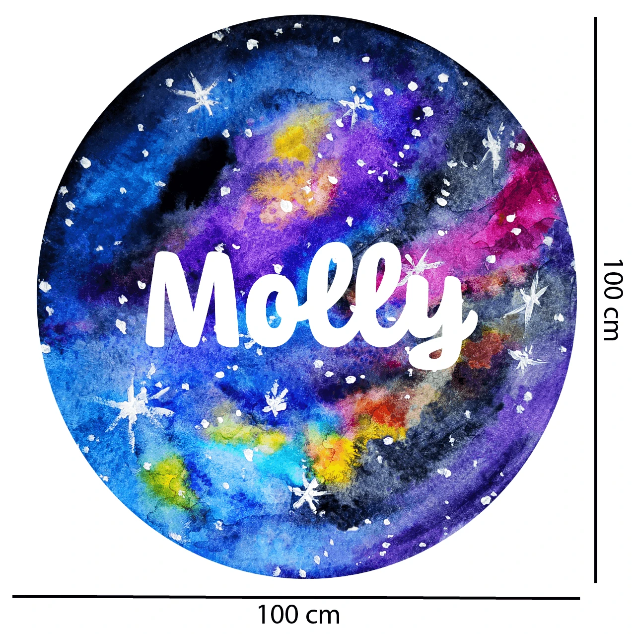 Space Galaxy 'Personalised' Wall Decals - Image 6