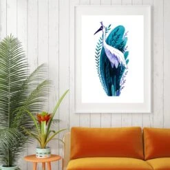 Watercolour Waterbird Wall Art