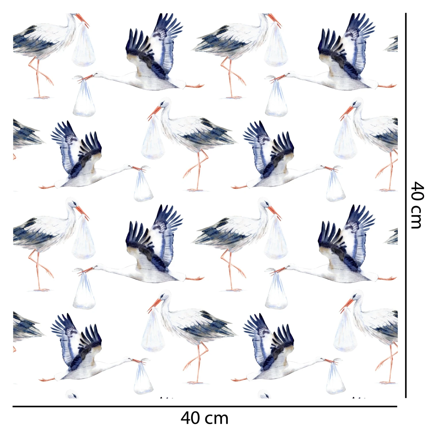 Stork Delivery Wallpaper - Image 2