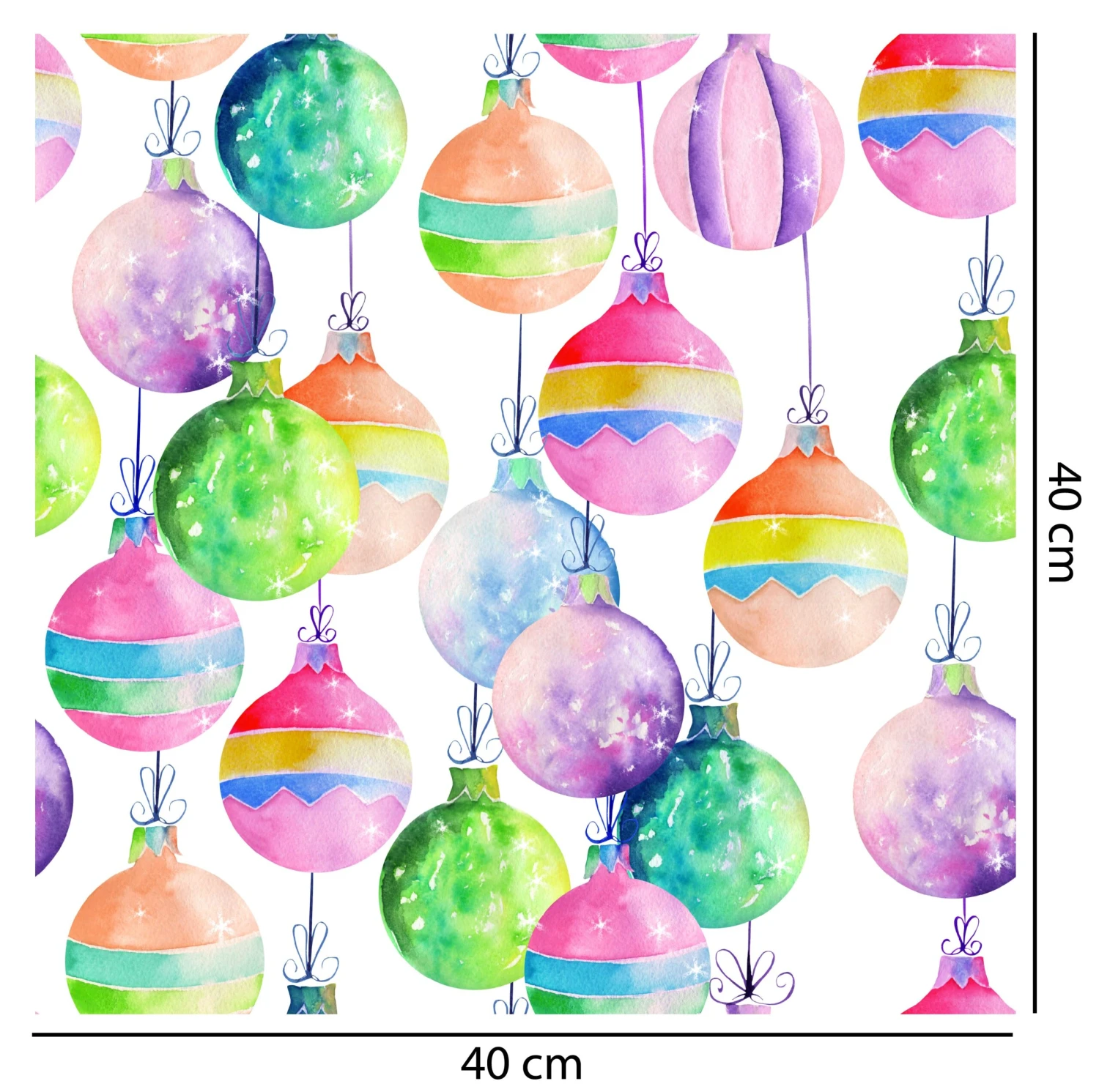 Festive Bauble Wallpaper - Image 2
