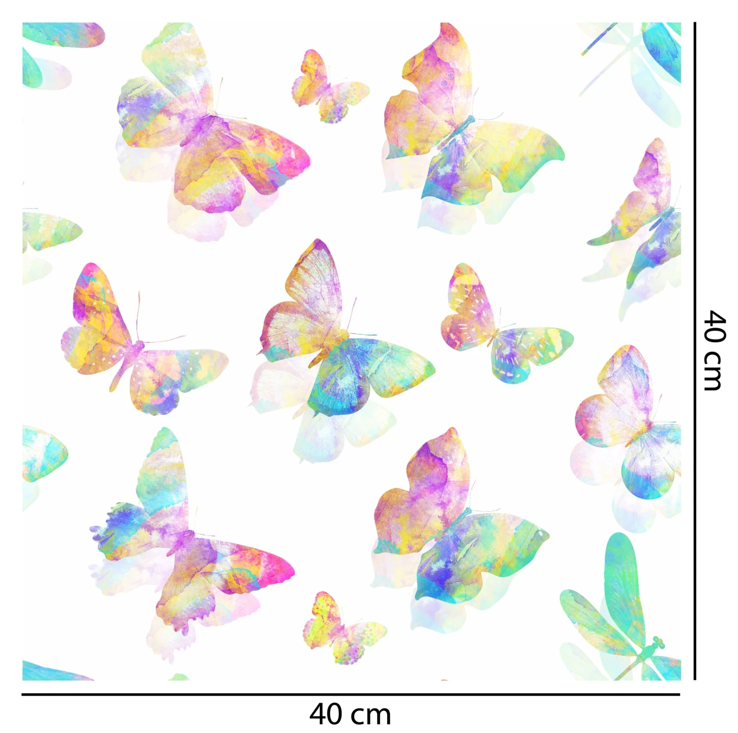 Rainbow Light Butterfly Wallpaper - Image 2