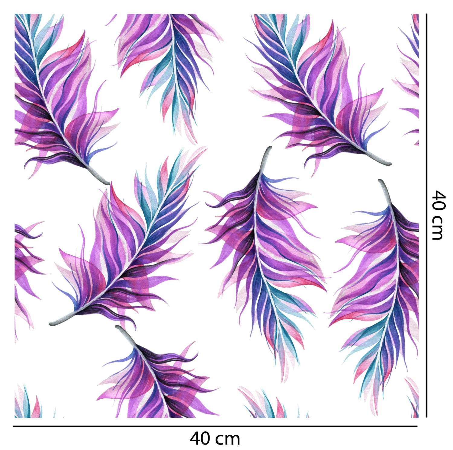 Purple Feather Wallpaper - Image 2