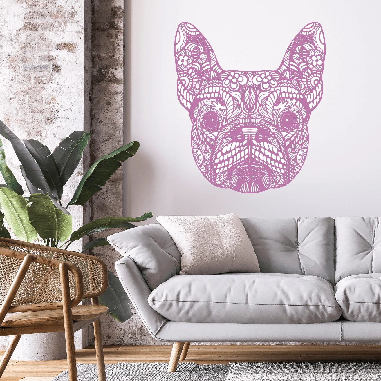 Tribal Poochie Pack Wall Decal (4 Colours) - Image 3